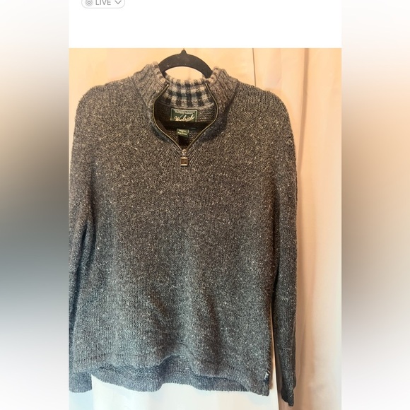 Vintage women’s Woolrich Zip neck Sweater size xl - Picture 1 of 9